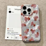 Auspicious INS Green Mountain Crane Case — iPhone 13 Pro to 17 Pro Max - Image 2