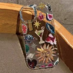 Beaded Pomegranate Sun Phone Case — iPhone 13 Pro to 17 Pro Max - Image 2