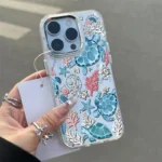 Clear Sea Turtle Coral Flower Starfish Case — iPhone 13 Pro to 17 Pro Max