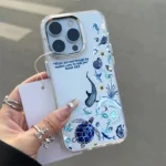 Clear Sea Turtle Coral Flower Starfish Case — iPhone 13 Pro to 17 Pro Max - Image 3