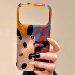 Four-Color Leopard Print Case — iPhone 13 Pro to 17 Pro Max