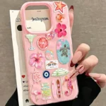 Glossy Wrinkled Wave Surface Case — iPhone 13 Pro to 17 Pro Max - Image 3