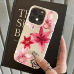 Lychee Pattern Fashion Lily Flower Case — iPhone 13 Pro to 17 Pro Max - Image 5