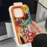 Retro Fruit Pattern Case — iPhone 13 Pro to 17 Pro Max