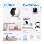 TP-LINK Tapo C210 Pan/Tilt Wi-Fi Security Camera - Image 2