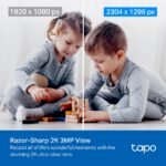 TP-LINK Tapo C210 Pan/Tilt Wi-Fi Security Camera - Image 3