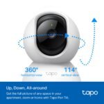 TP-LINK Tapo C210 Pan/Tilt Wi-Fi Security Camera - Image 4