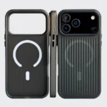 Translucent Matte Corrugated MagSafe Case — iPhone 13 Pro to 17 Pro Max