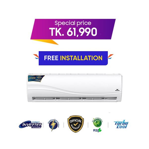 Walton 2 Ton Riverine Prime Intelligent Inverter Air Conditioner (WSI-RIVERINE-24M)