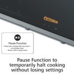Hawkins Futura Dual Hob Induction Cooktop 3600W — Auto Cut-off, Child Lock, Boil-Dry Protection, 20 Power Settings (FIC2A1) - Image 6