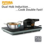 Hawkins Futura Dual Hob Induction Cooktop 3600W — Auto Cut-off, Child Lock, Boil-Dry Protection, 20 Power Settings (FIC2A1) - Image 2